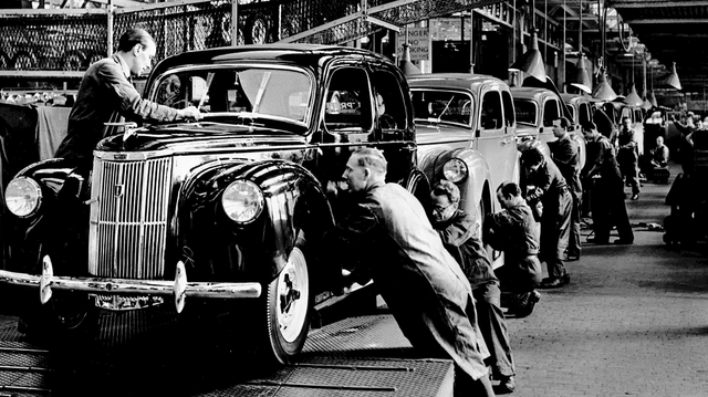 First Mass Production of Cars