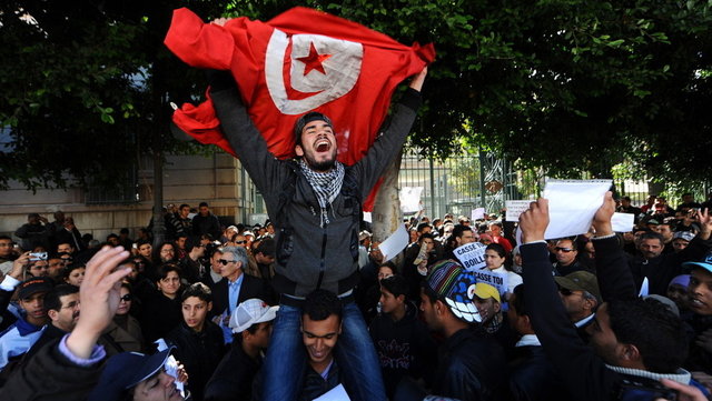 Young people self-immolation Tunisia