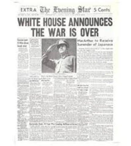 End of World War II