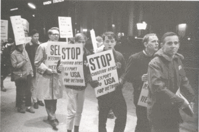 Canada aids the Vietnam war