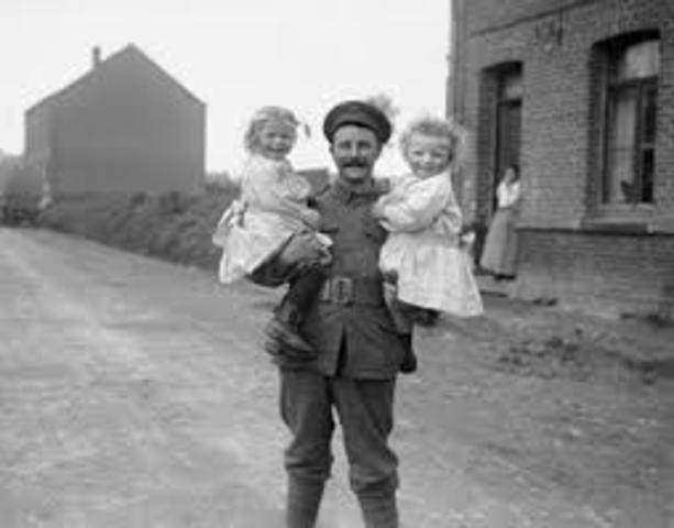 End of World War 1