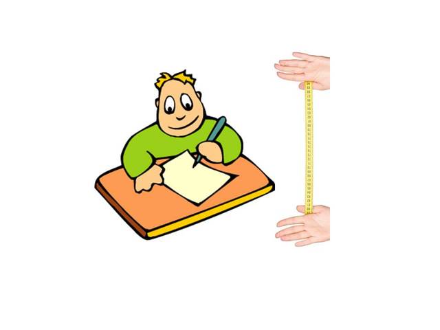 La evaluación como medida.