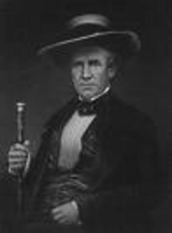 Sam Houston is Governor.