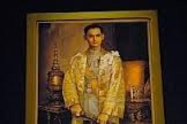 Rama 9 becomes king