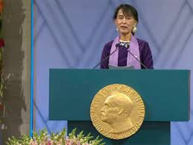 the Nobel Peace Prize in 1991