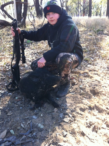 I shot my first mainland animal