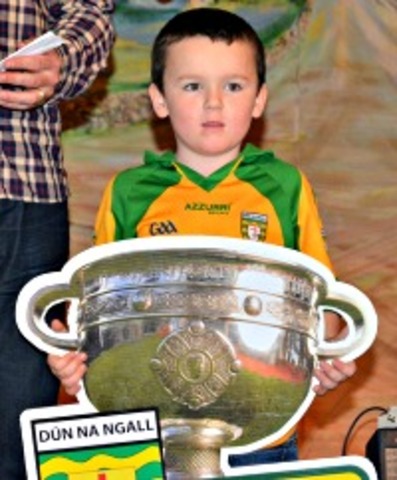 The Sam Maguire Cup Come to the Center