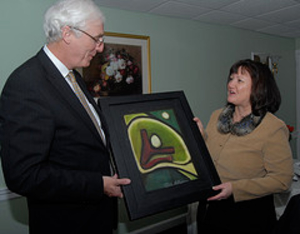 A Visit from Michael Collins