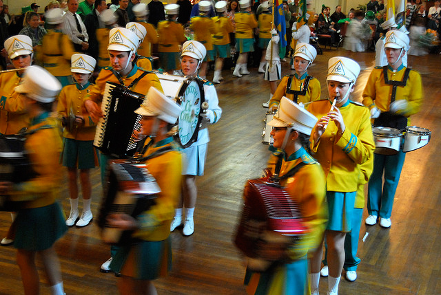 A Visit from the Cloughaneely Cloughaneely Marching Band