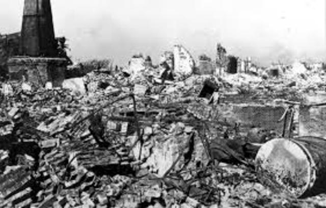 1923 Kwanto earthquake, Japan