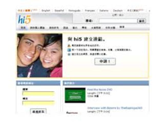 Primera vez que interactuamos con redes sociales