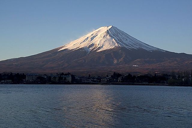 Mt.Fuji erupted