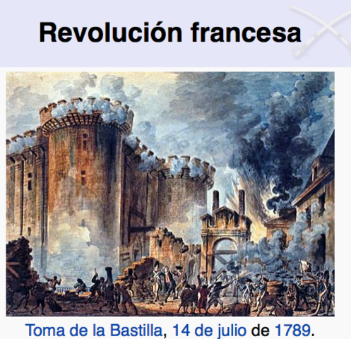 1789-1804 Revolución Francesa