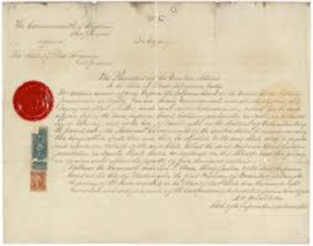 The First Virginia Constitution