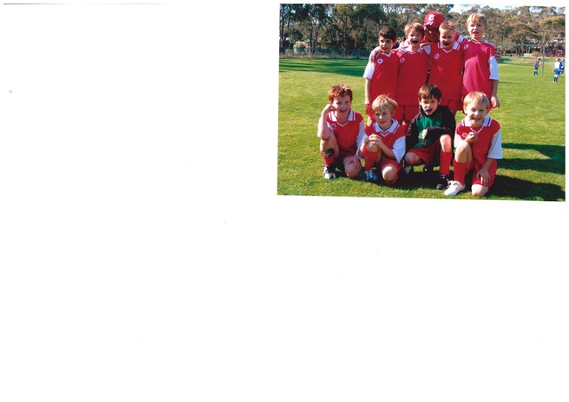 Started soccer For South Hobart