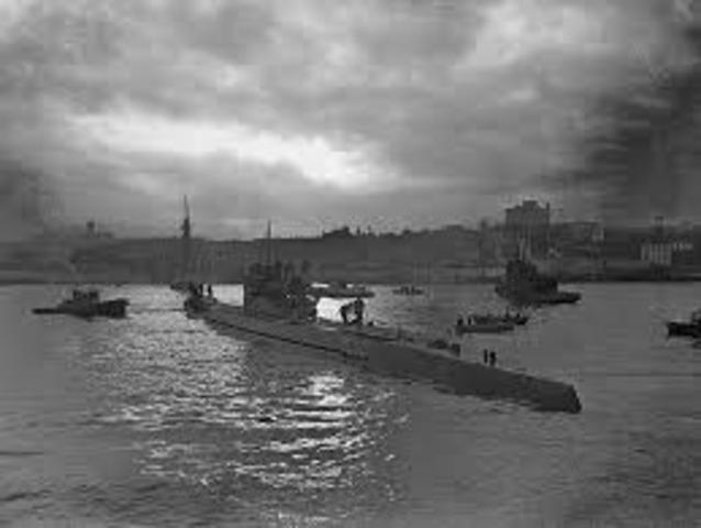Germany’s unrestricted submarine warfare campaign started