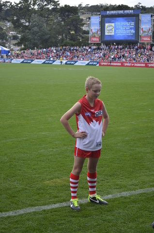Sydney Swans run out