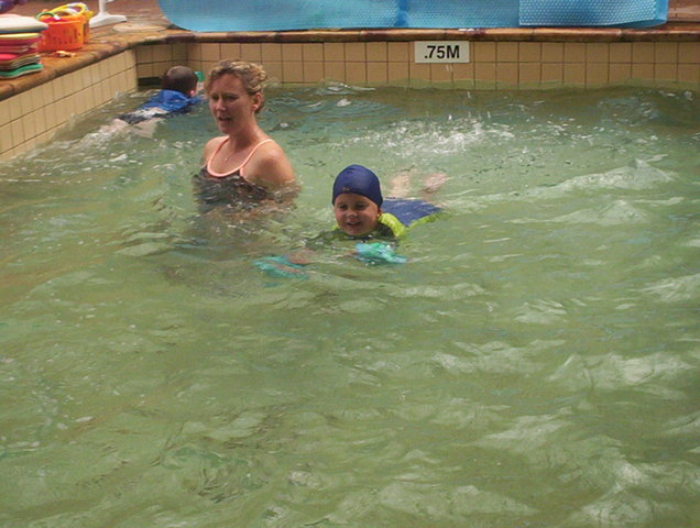 My first Swimming lesson