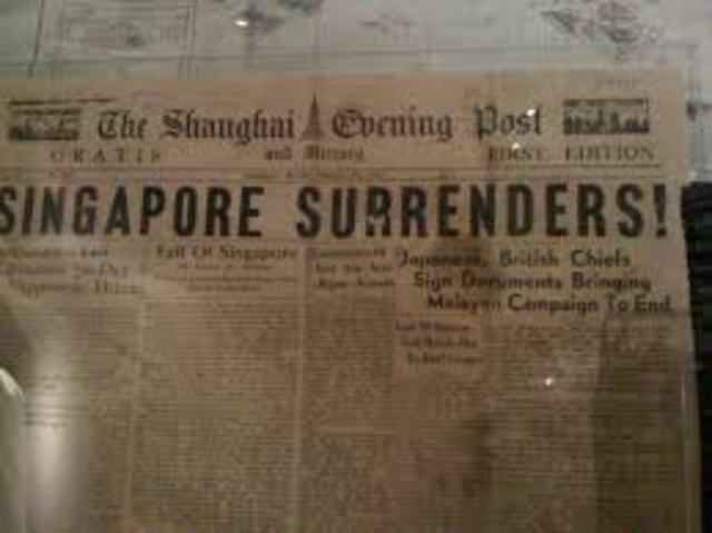 The Fall Of Singapore