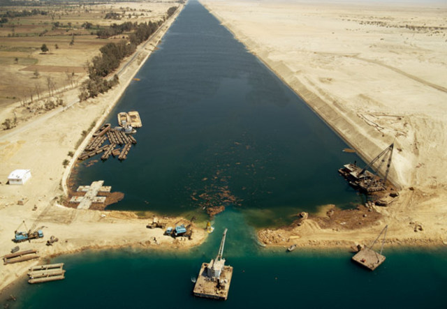 the Suez Canal