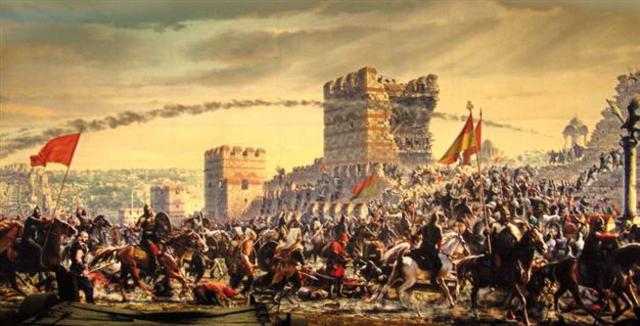 Constantinople conquered by ottomans