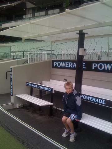 First time to M.C.G.