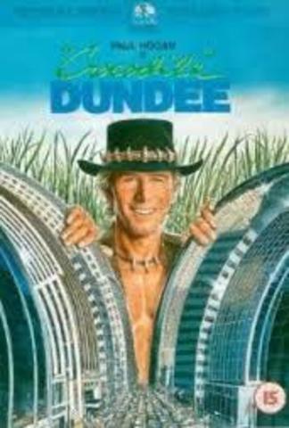 Release of Crocodile Dundee