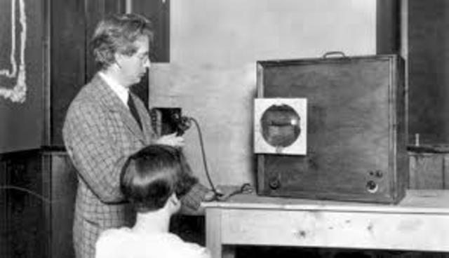 Television Invented and first demonstrated