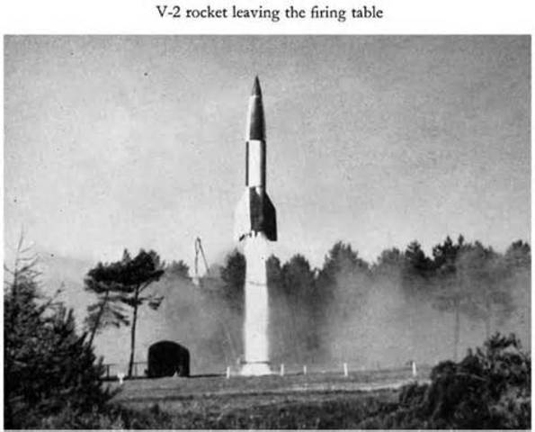 First German V1 and V2 Rockets Fired