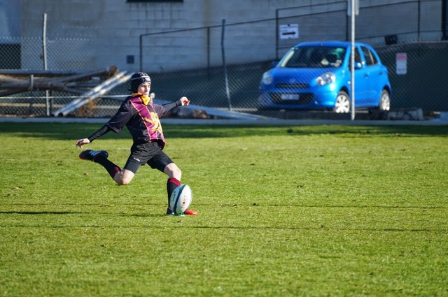 First rugby game for school