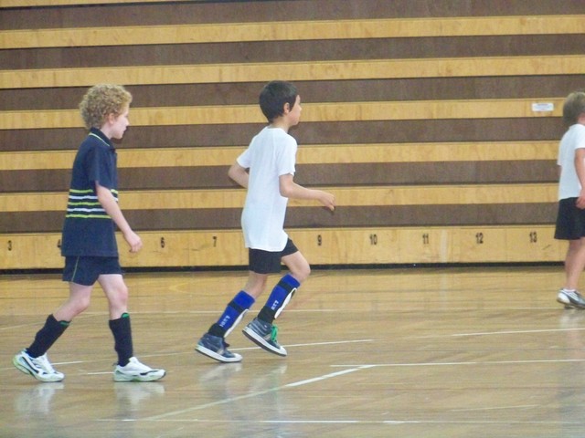 First game of futsal