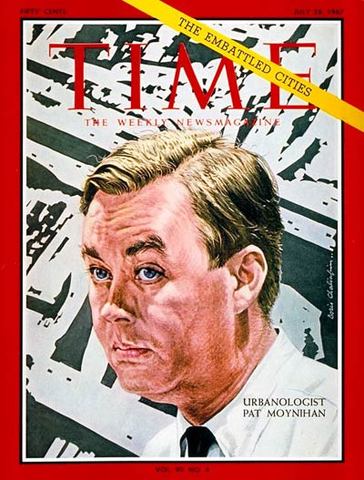 Nixon announces that Daniel Patrick Moynihan will join his White House staff