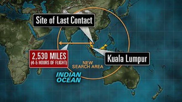 Malyasian Flight 370 Missing