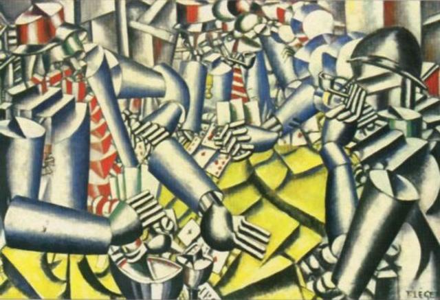 La partie de cartes, Léger