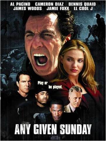 Under Armour featured in movie "Any Given Sunday"