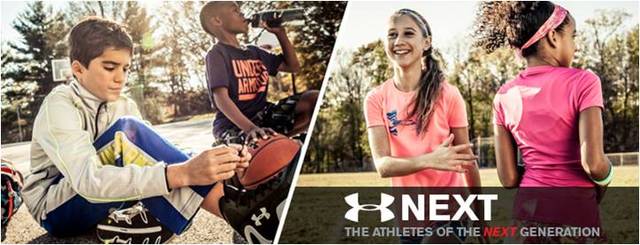 Under Armour launched boys and girls line, as well as Outdoor athletes