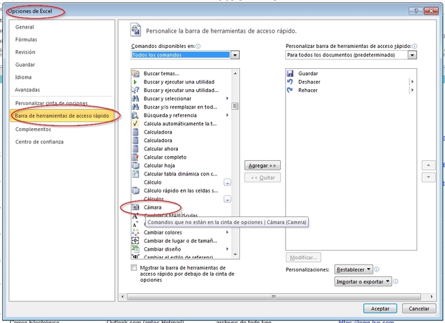 Cámara Fotográfica Excel