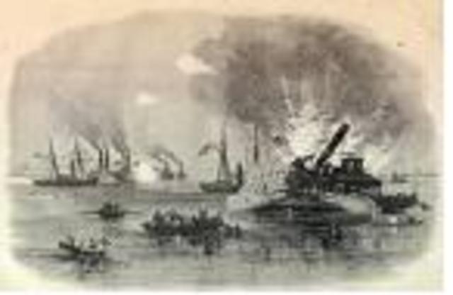 Battle at Galveston
