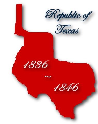 Republic of Texas is officially recognized by the United States