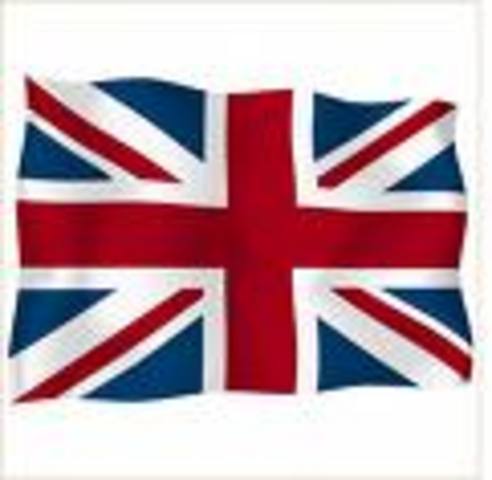 The British colonizes India