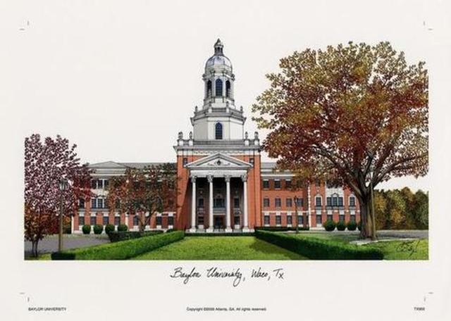 Baylor University is founded