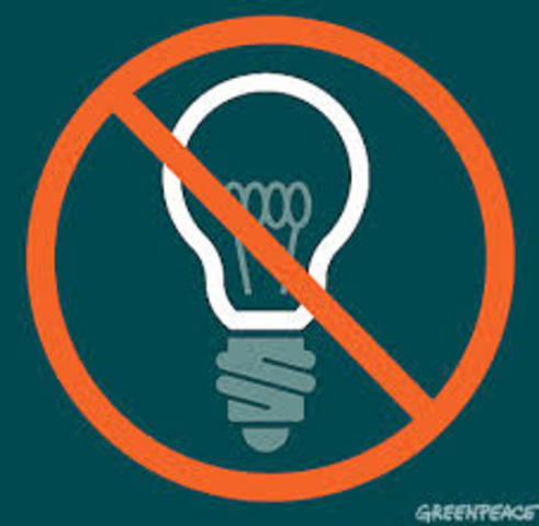 PROHIBICIÓN BOMBILLAS INCANDESCENTES