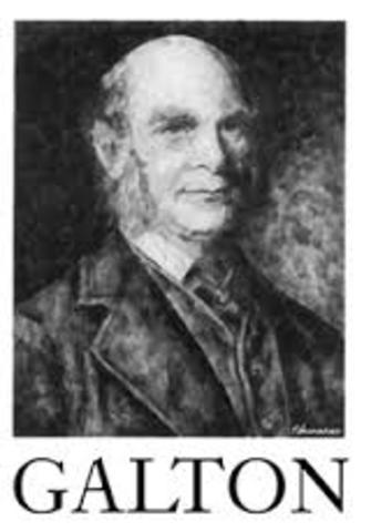 FRANCIS GALTON (1822 - 1911)