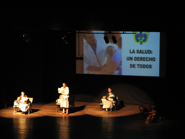 Funcion de VIEJOS HOSPITALES en La Casa del Teatro Nacional