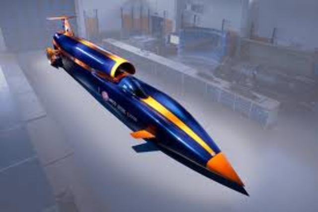 New Land speed record 1019km/h