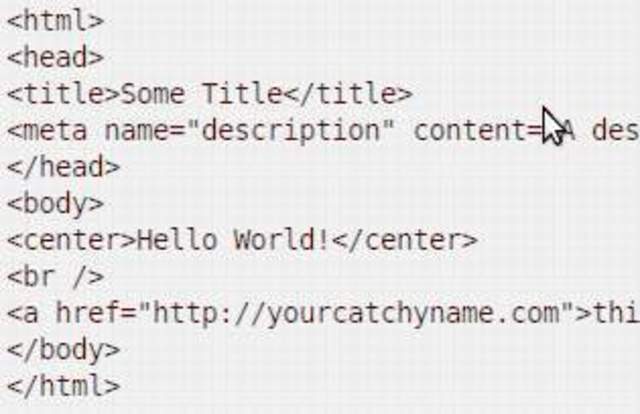 Primer documento HTML