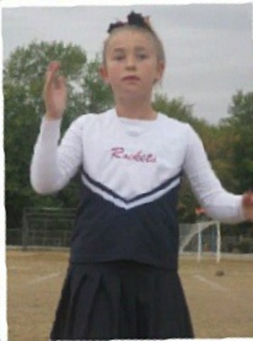 First Cheerleading Game