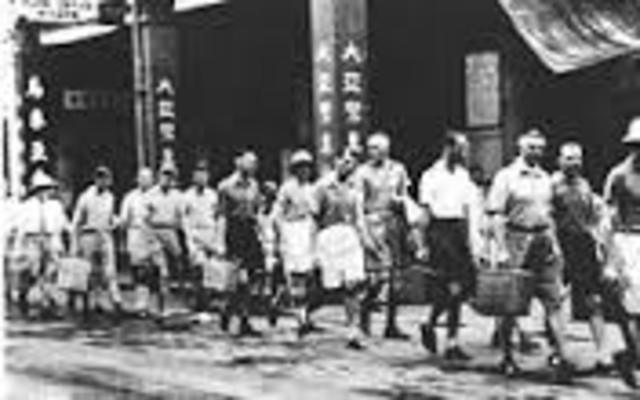 Japanese occupation began