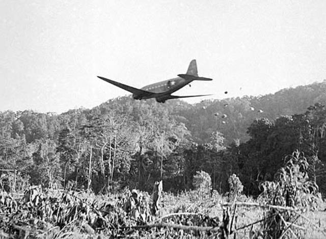 The Japanese army takes control of the Village of Kokoda