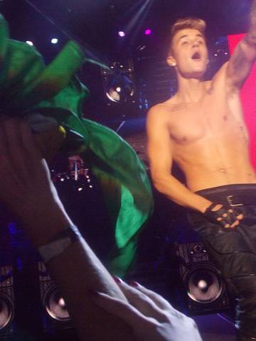 first concert of justin